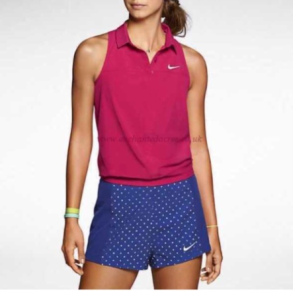 nike sleeveless tennis shirt